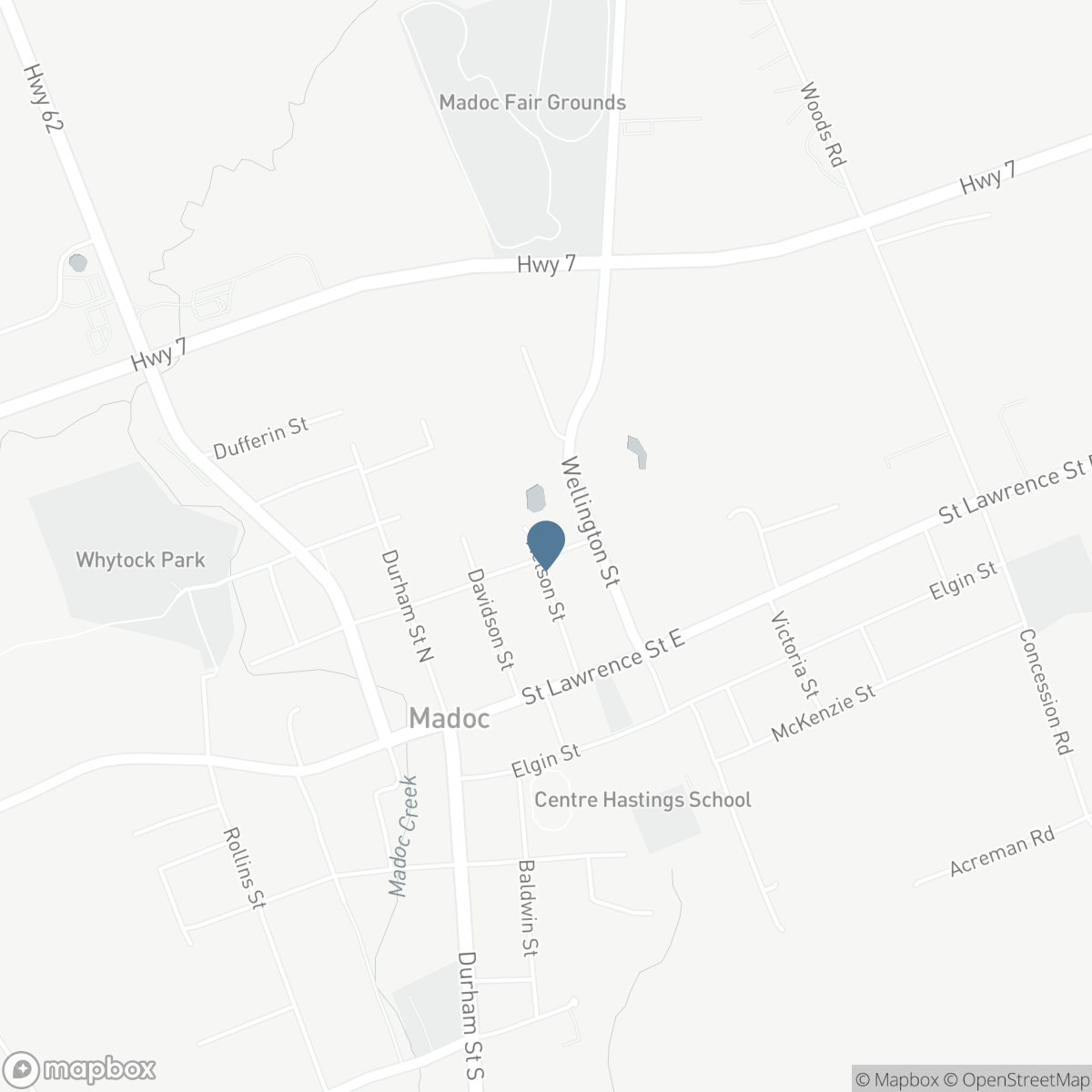 55 NELSON STREET, Madoc, Ontario K0K 2K0